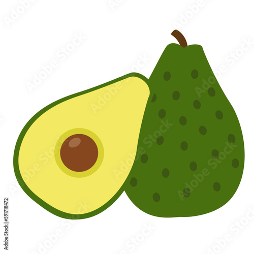 Avocado, health food, beauty food fruit clip art,
건강식품,미용식품 과일인 아보카도 클립아트