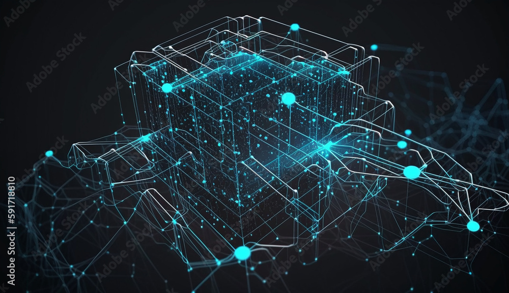 Cyber big data flow Generative AI Cyber big data flow Generative AI