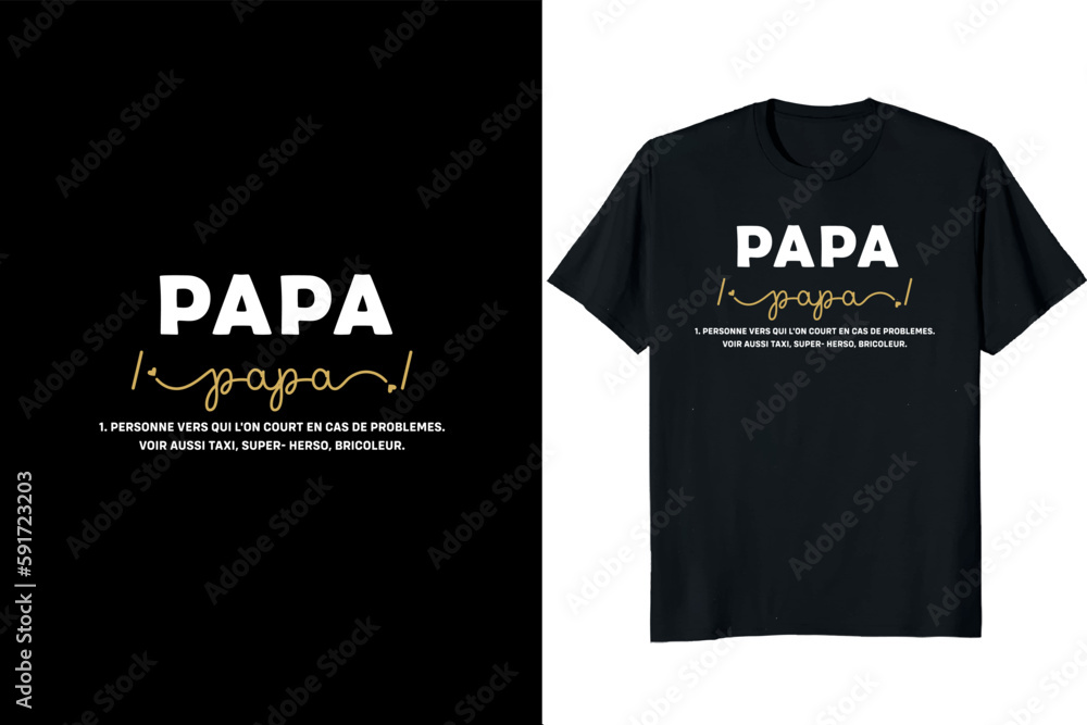 Father's day t-shirt design