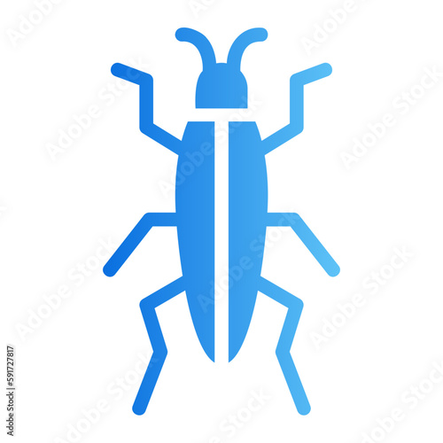 bedbug gradient icon