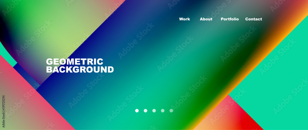 Minimal geometric abstract background. Circle and line design. Trendy techno business template for wallpaper, banner, background or landing Minimal geometric abstract background. Circle and line design. Trendy techno business template for wallpaper, banner, background or landing