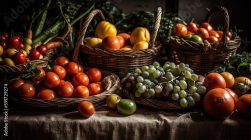 Fresh European Vegetables and Fruits