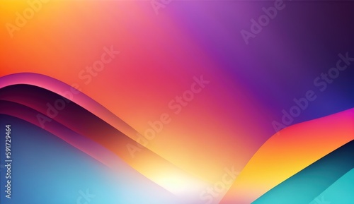 Gradient Background with Cool Colors