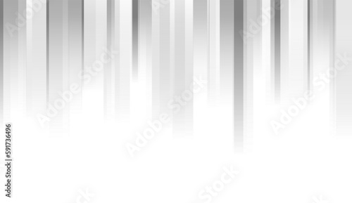 Minimal grey and white stripes abstract background. Geometric vector design