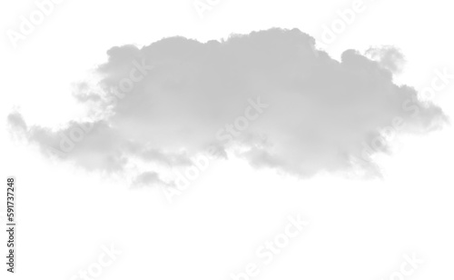 cloud elements floating in the air, graphic assets for various design needs