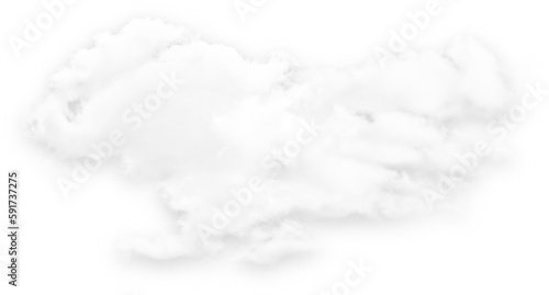 white cloud illustration, transparent graphic element