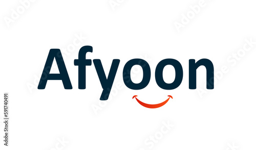 Afyoon logo for the cooking online store 