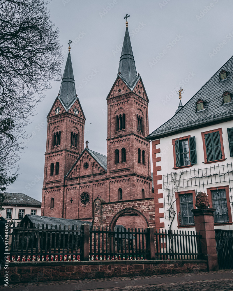 Church in Seligenstadt, Germany