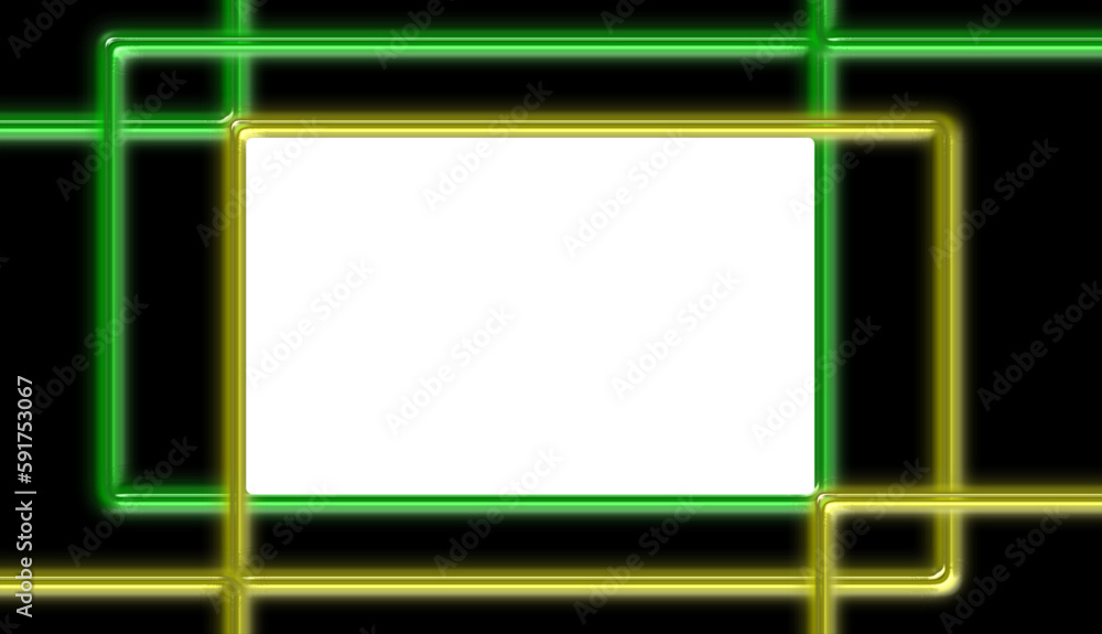 Vector illustration of abstract metal frame and blank board for message or marketing text Vector illustration of abstract metal frame and blank board for message or marketing text
