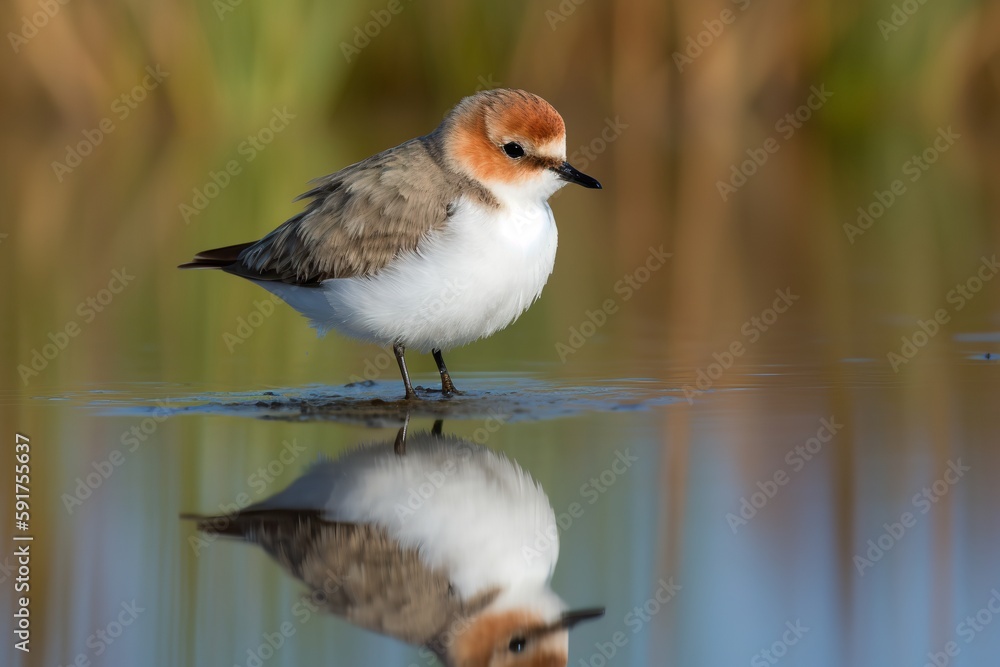 Graceful Wetland Bird: Fluffy Red-Capped Plover Standing Proudly in Natural Habitat, fluffy, red-capped plover, wetland, bird, natural habitat, environment, wildlife, nature, Graceful Wetland Bird: Fluffy Red-Capped Plover Standing Proudly in Natural Habitat, fluffy, red-capped plover, wetland, bird, natural habitat, environment, wildlife, nature,