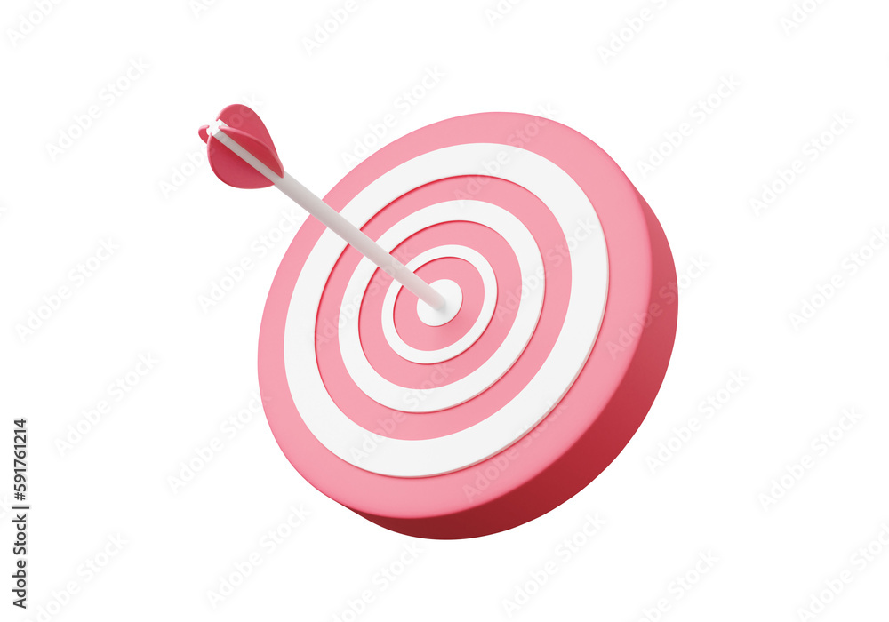 3D the bow, archer focus target planning customer marketing business financial growth on isolated background. investment education concept. achievement vision strategy. 3d render illustration 3D the bow, archer focus target planning customer marketing business financial growth on isolated background. investment education concept. achievement vision strategy. 3d render illustration