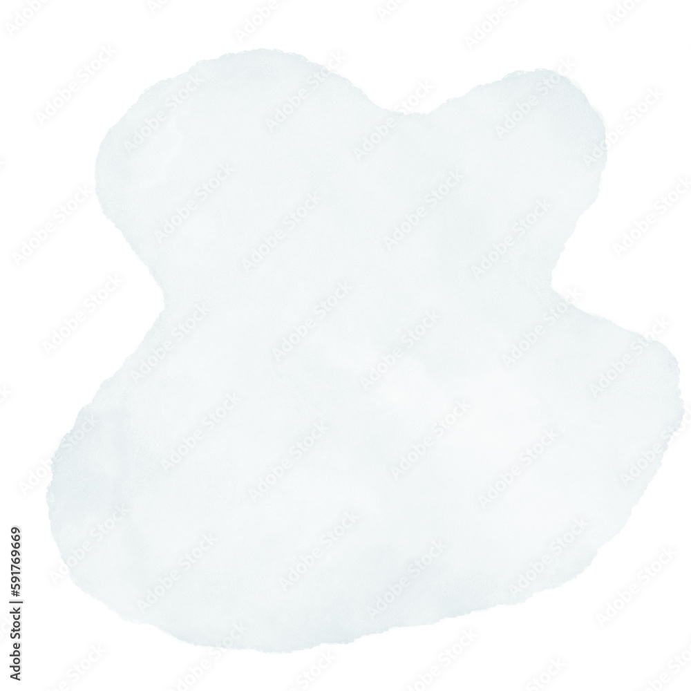Grey White Watercolour Shapes Grey White Watercolour Shapes