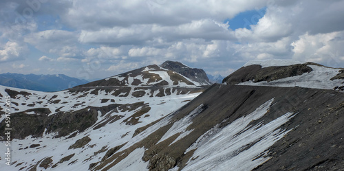  Alpen in Frankreich - Route des Grandes Alpes am Col de la Bonette photo