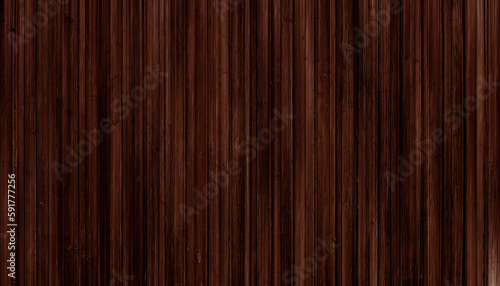 Konstfotografi Dark brown bamboo wood texture as decoration background