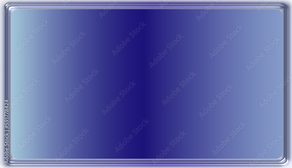 Fototapeta premium Vector illustration of abstract metal frame and blank board for message or marketing text