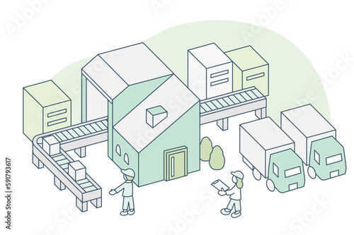Factory Production and Shipping Status. 