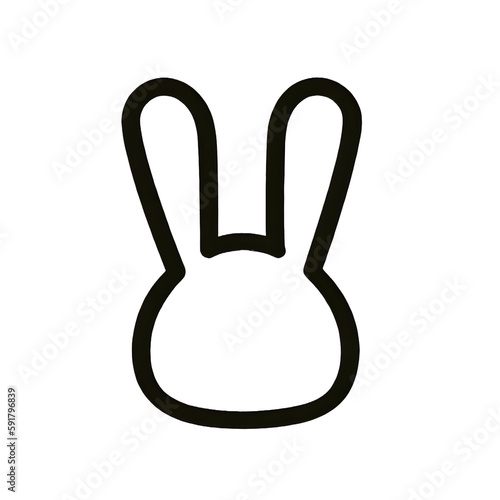 illustration of a symbol of Bunny photo