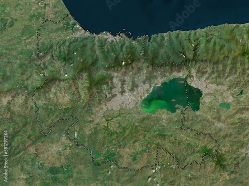 Carabobo, Venezuela. High-res satellite. No legend photo