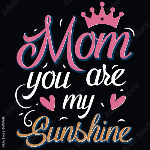 Mother s day typography tshirt design vector design