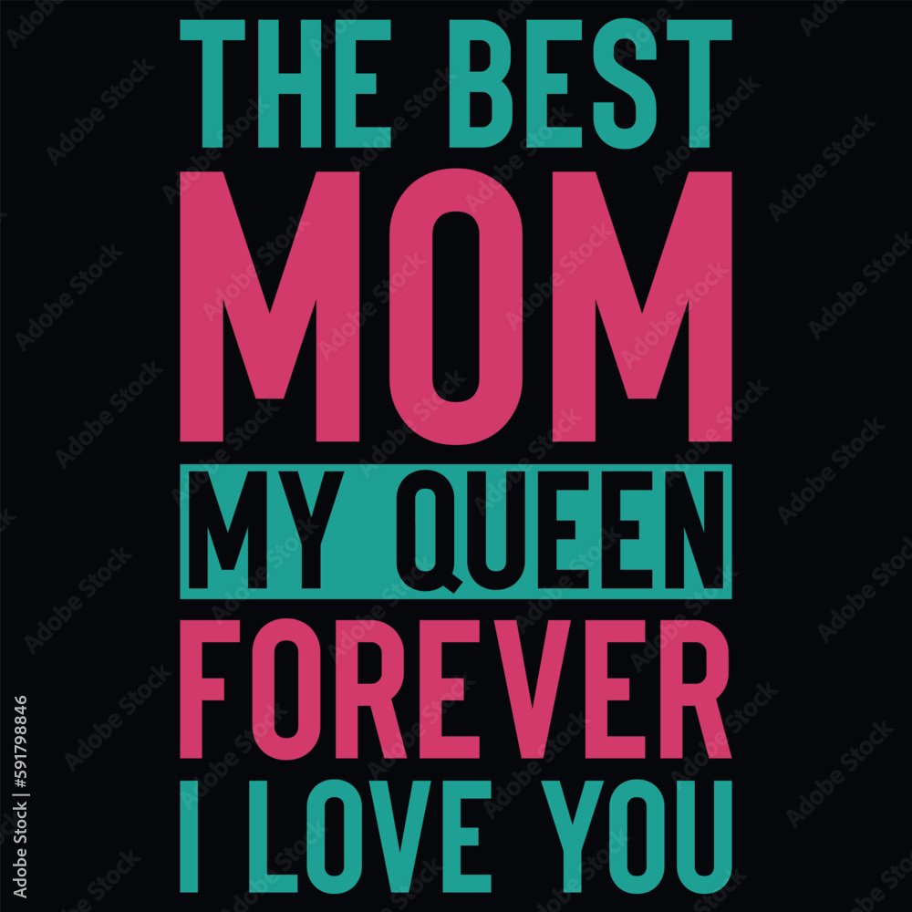 Mother's day mom or mommy typography tshirt design vector design
