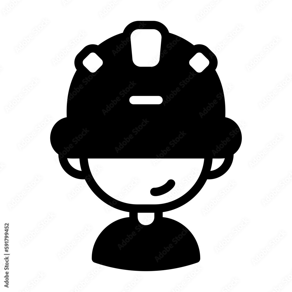Obraz premium helmet icon