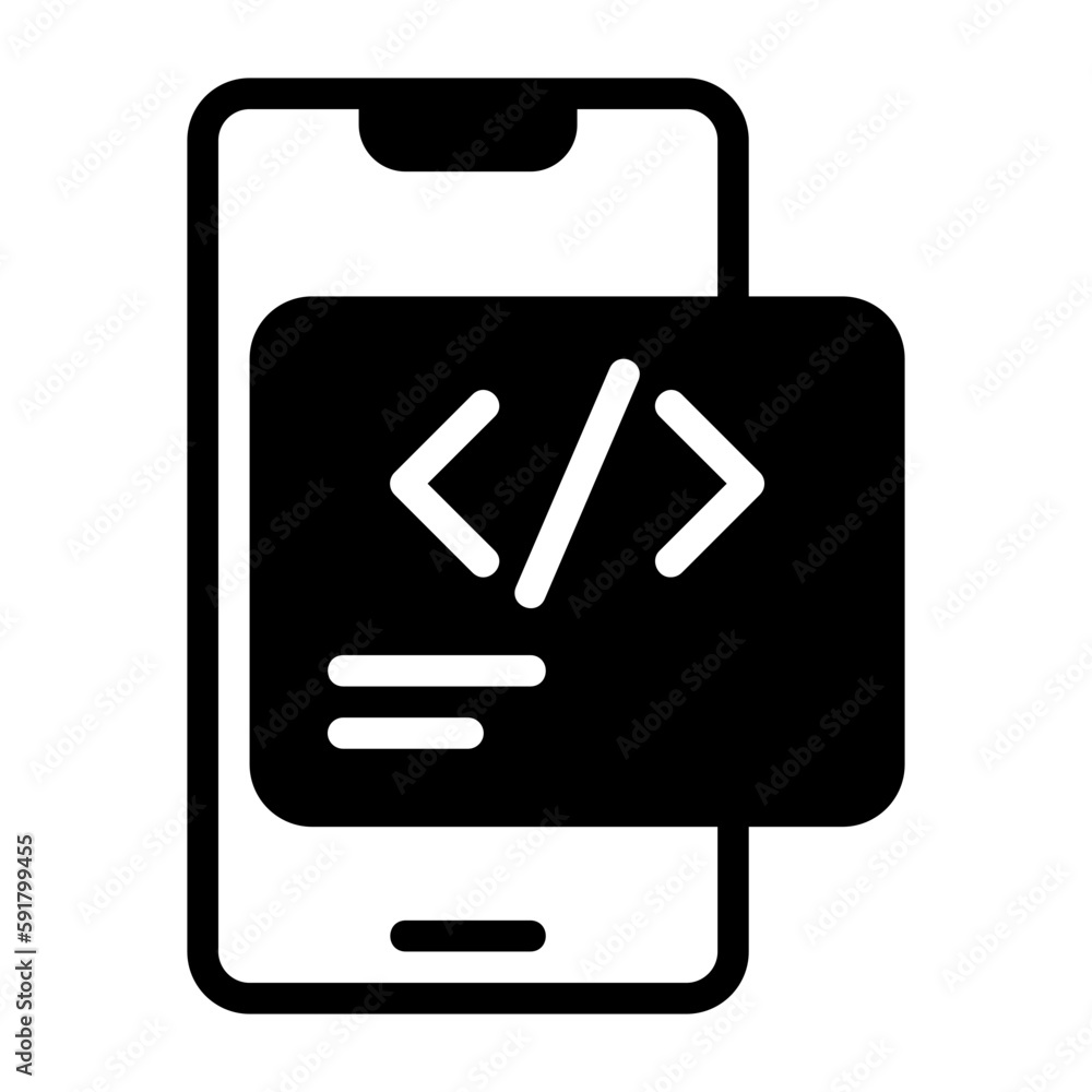 mobile development icon mobile development icon