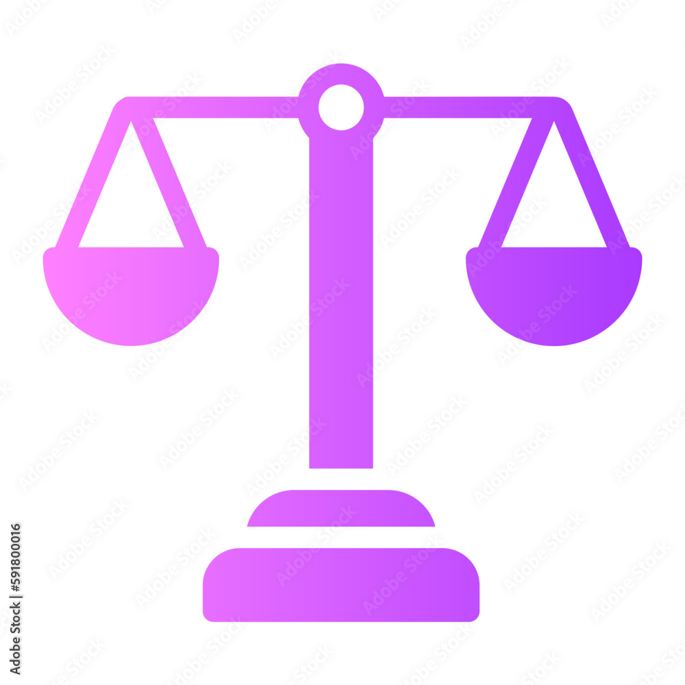 balance gradient icon balance gradient icon