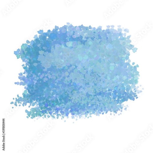 watercolor background with blue drops 