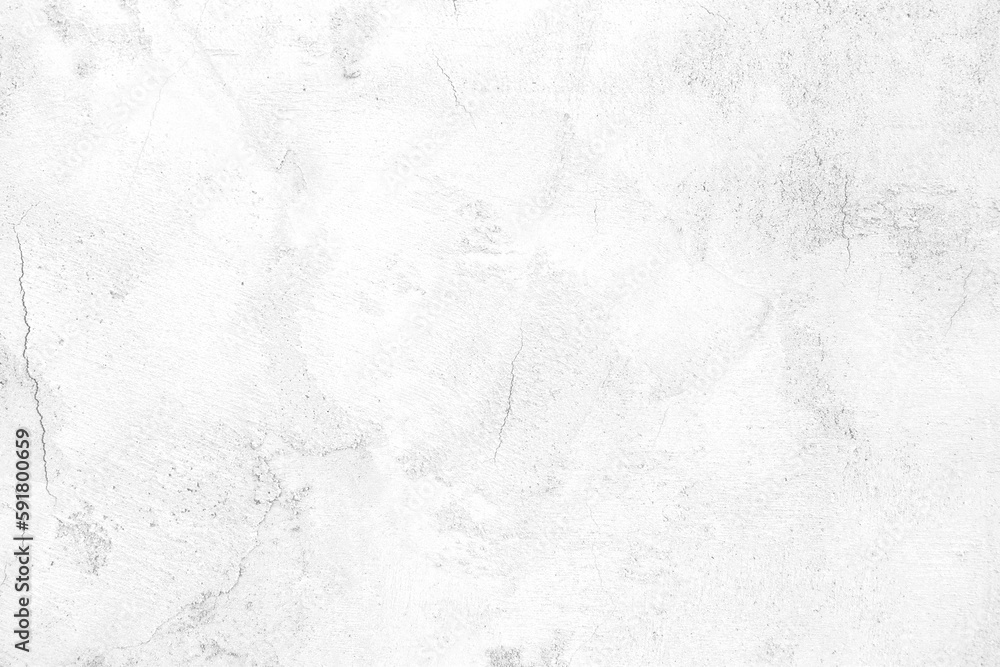 Dirty white paint concrete wall texture background.  Old rough and grunge texture wall.  Texture of cement wall.  - obrazy, fototapety, plakaty 