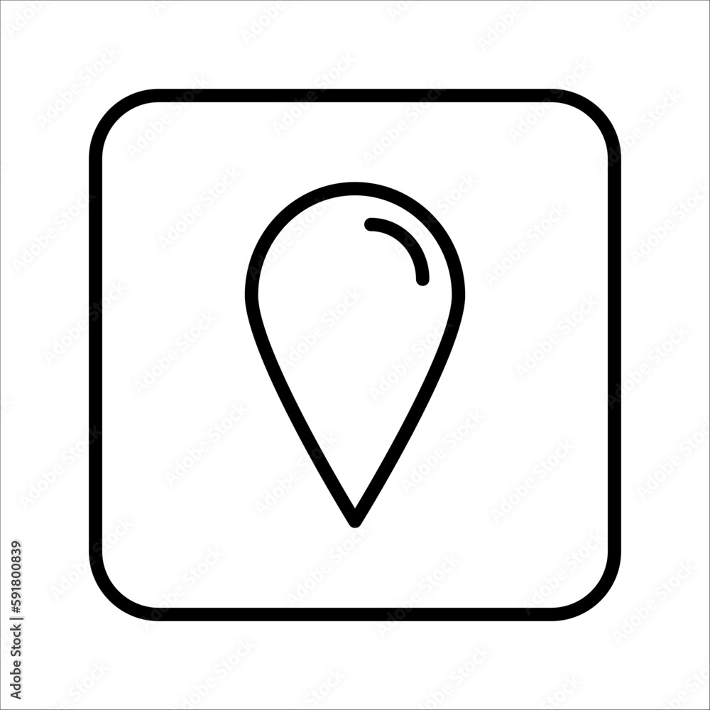 Social media thin line vector icon on white background, eps 10. Social media thin line vector icon on white background, eps 10.