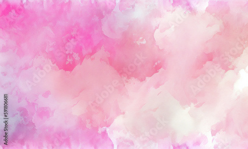 Modern Pink Watercolor splash Backgrounds © Birtan