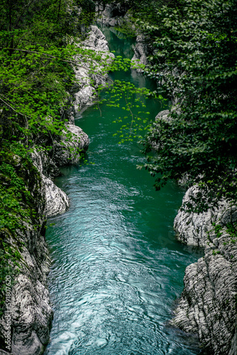 River in canyon