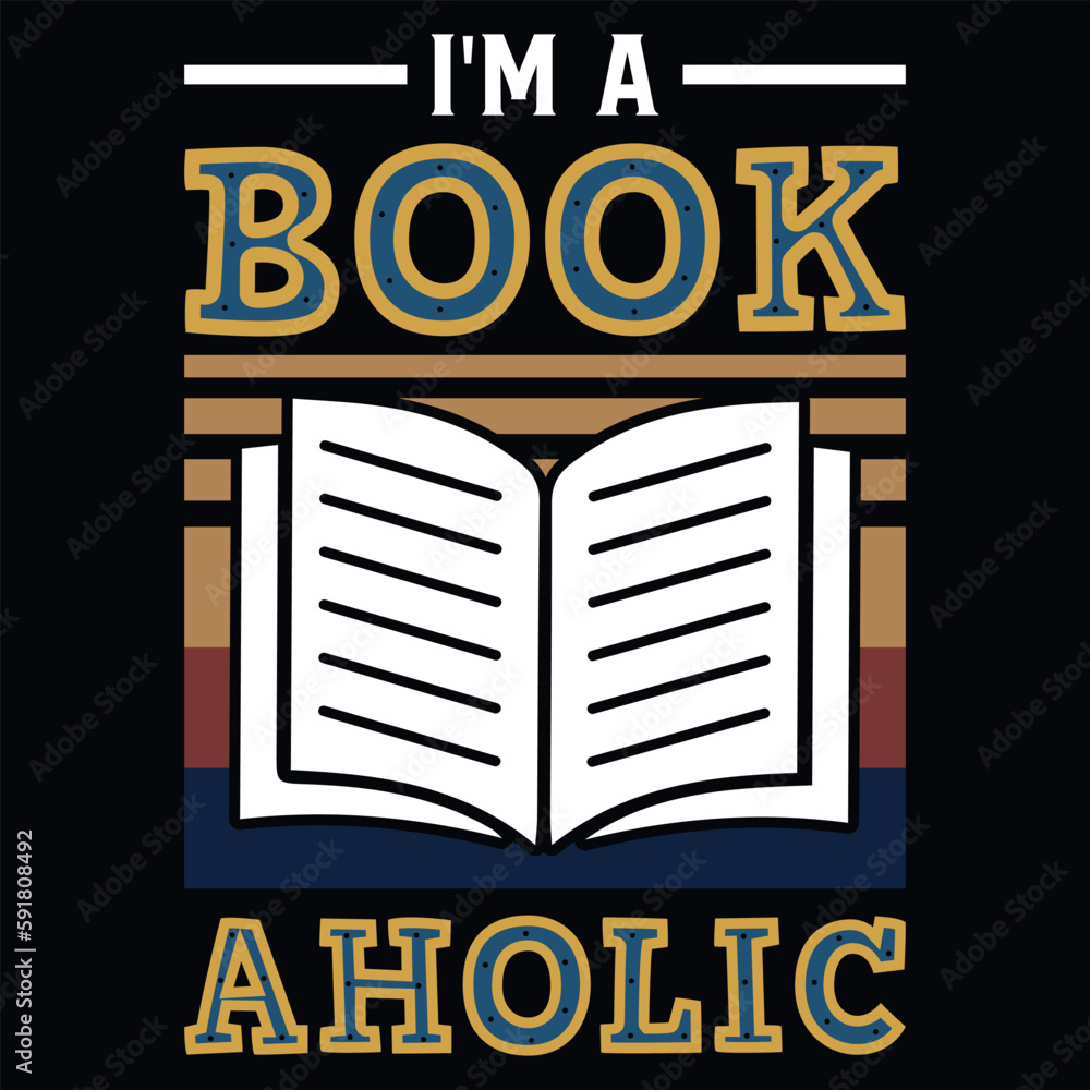 Book reading good book reading typography graphics tshirt design Book reading good book reading typography graphics tshirt design