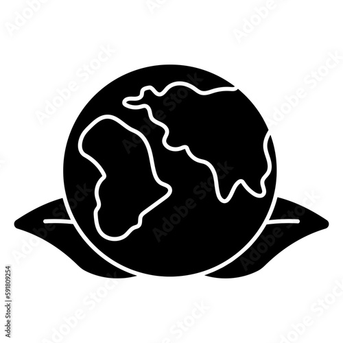An icon design of mobile shutdown 