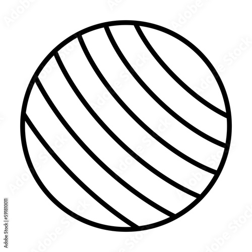 Gym Ball Icon
