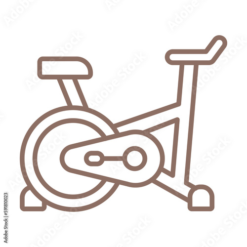 Stationary Bike Icon