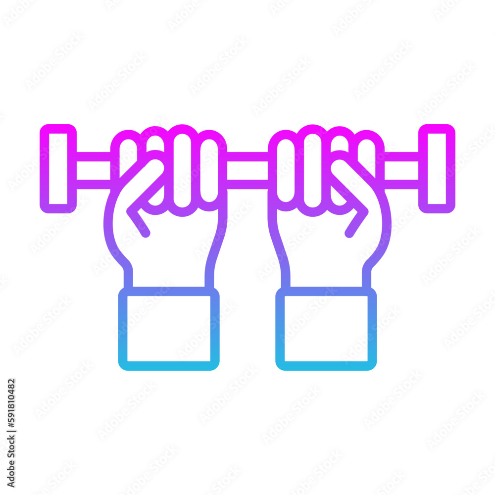 Obraz premium Pull Ups Icon