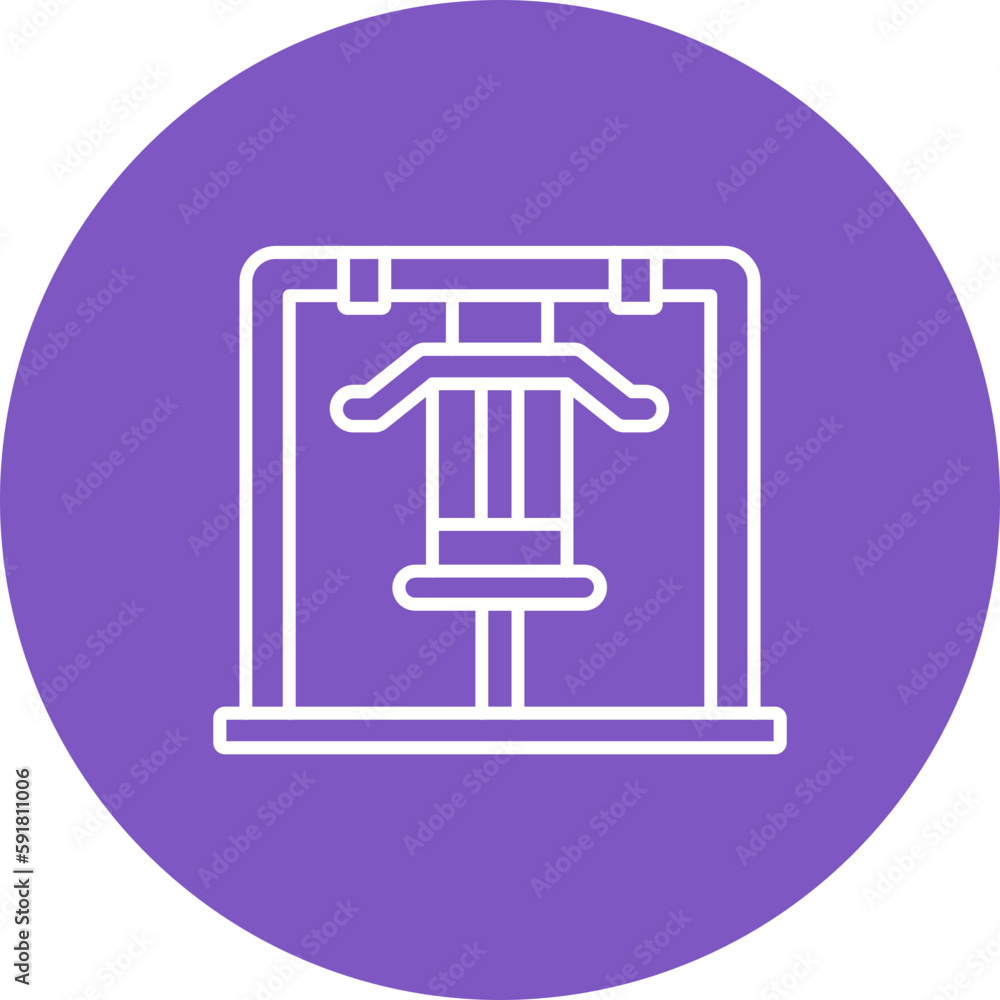 Gym Machine Icon Gym Machine Icon