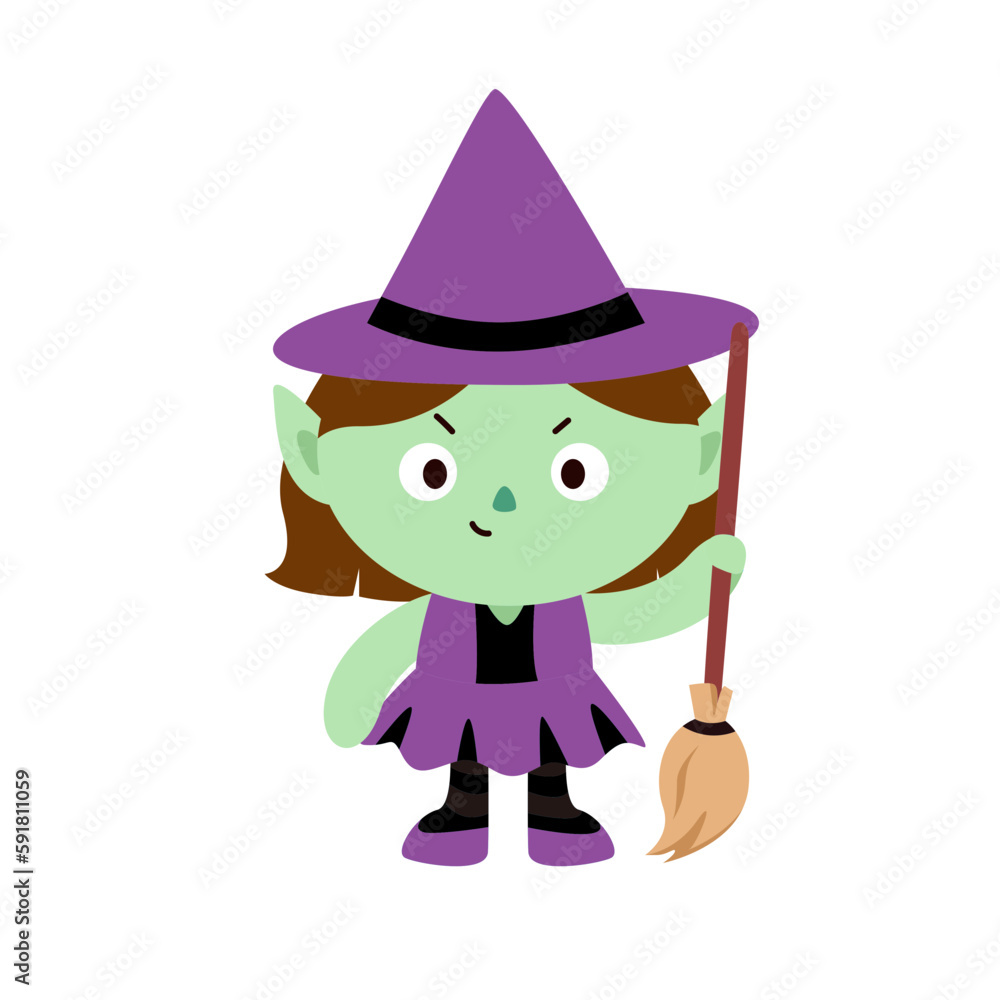 Halloween Character Witch