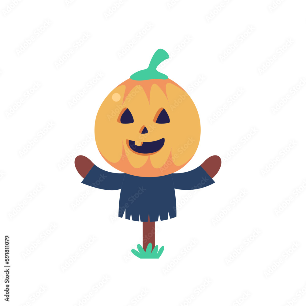 Halloween Character Scarecrow Halloween Character Scarecrow