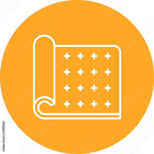 Yoga Mat Icon