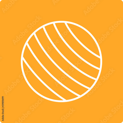 Gym Ball Icon