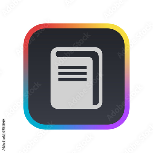 Book - Pictogram (icon) 