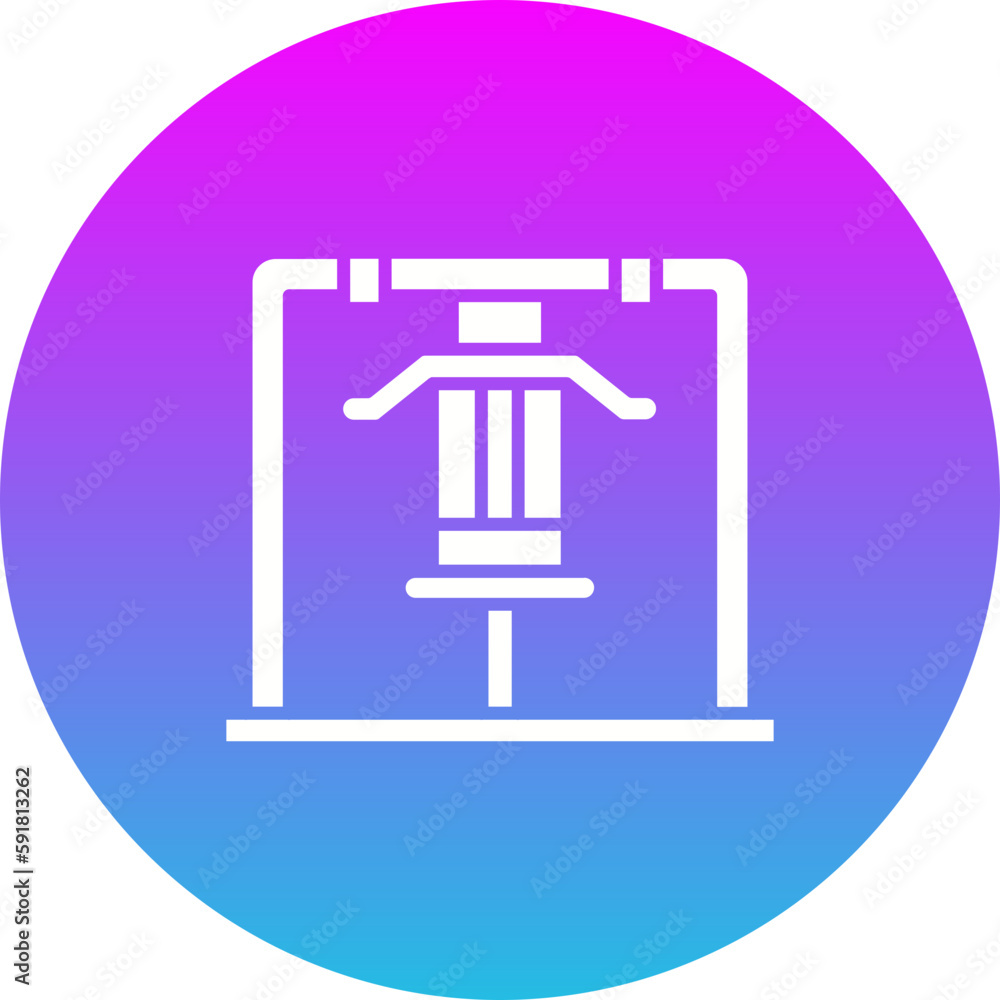 Gym Machine Icon Gym Machine Icon