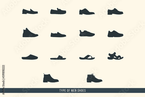 set of men shoes