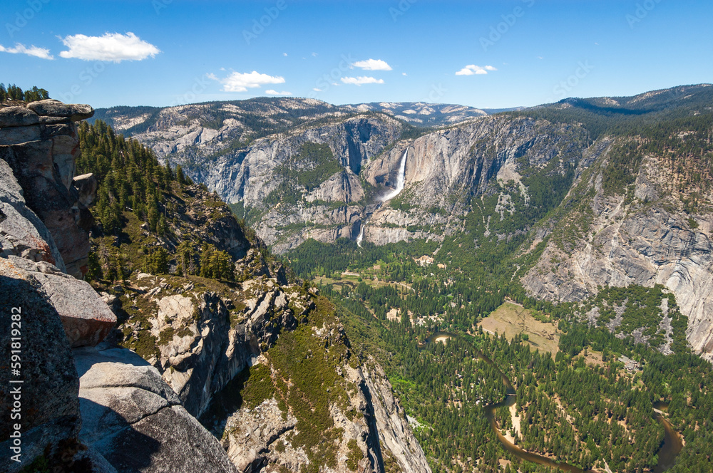 Obraz premium Tunnel View at Yosemite National Park