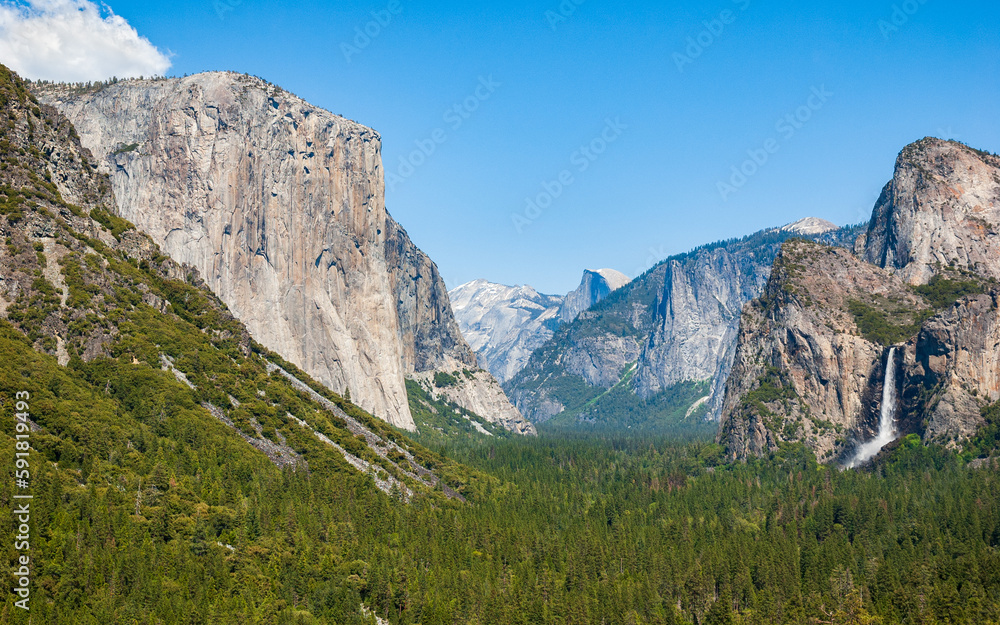 Tunnel View at Yosemite National Park