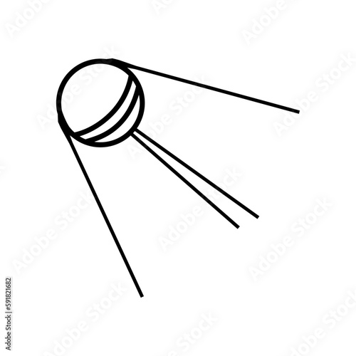 Satellite icon vector. broadcast illustration sign. radar symbol.