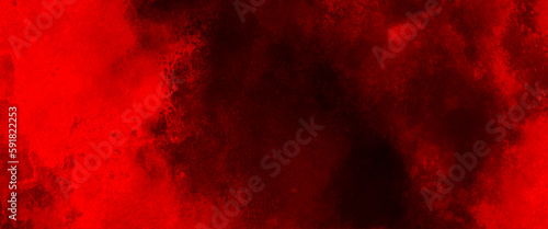 Red powder explosion cloud on black background. Freeze motion of red color dust particles splashing. animated graphic vintage background red and black powder in beige red tones. 