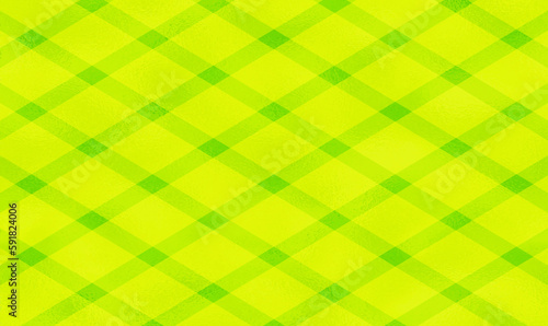 Green crossed stripes textile patterns. Grating, lattice made of uneven doodle style diagonal stripes pattern with foil texture. Square grid, trellis, mesh texture with rhombus cells. Vector EPS10.